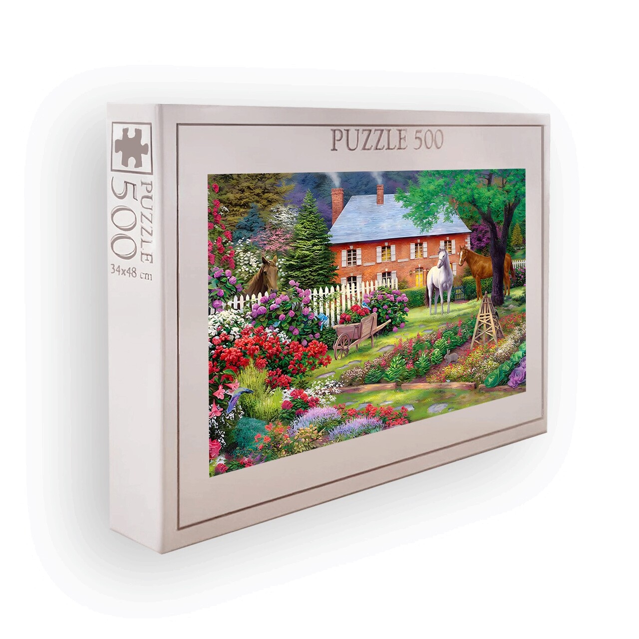 Puzzle, Wallxpert, PZL_053_500, Multicolor - imagine 5